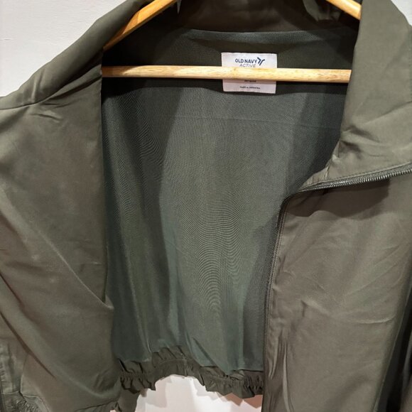 Old Navy Women Active Stretchtech jacket SZ: Large Green color - Picture 6 of 13